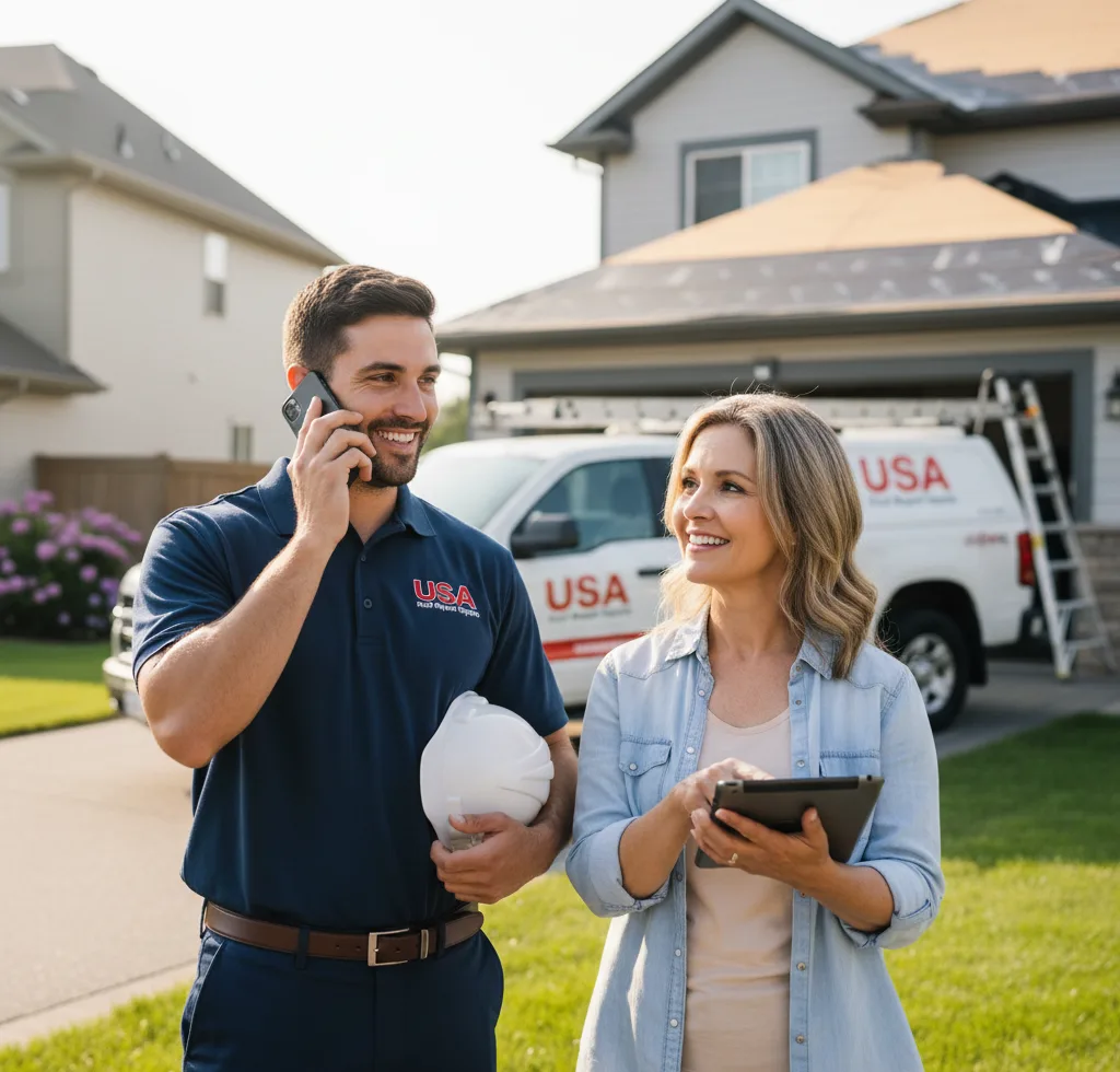 USA Roof Repair Experts customer support in Niles